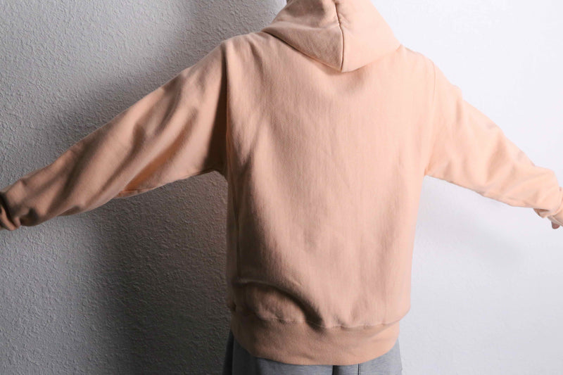 “Champion” reverse weave pale orange hoodie