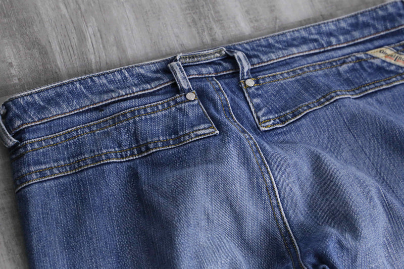 "diesel" 00's semi-flare denim pants