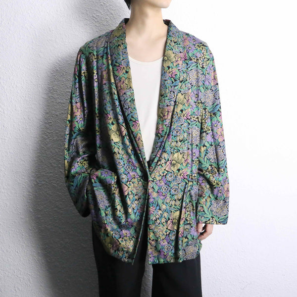 light mulch color rayon easy tailored jacket