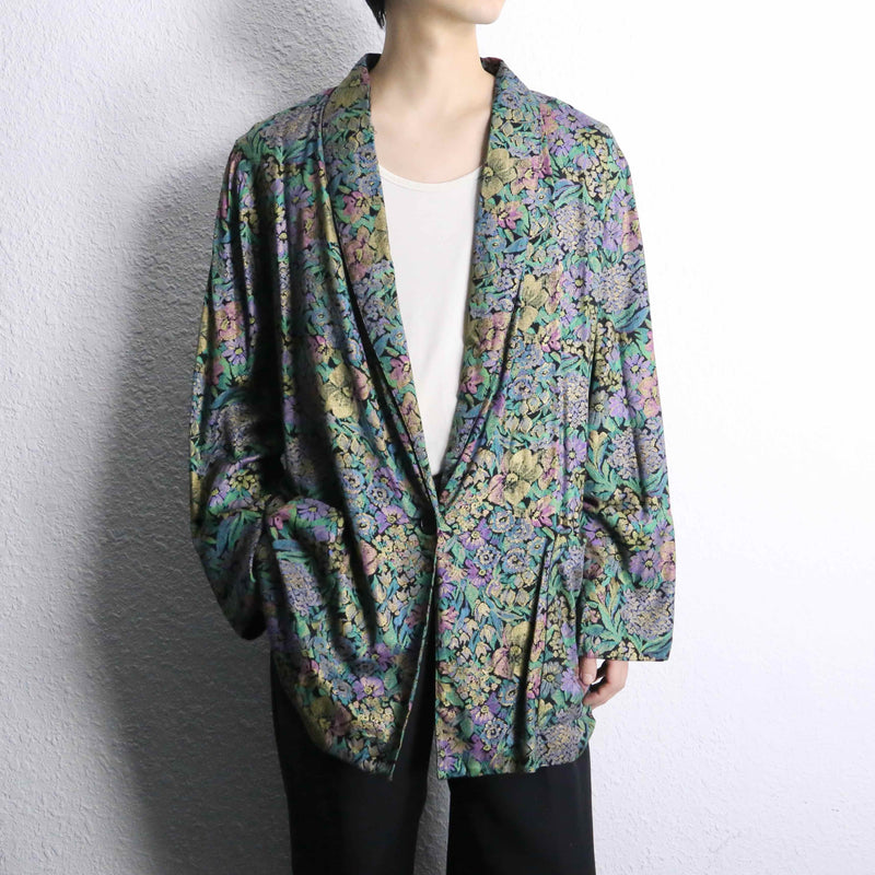 light mulch color rayon easy tailored jacket