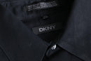 1990-00s DKNY french front cotton shirt