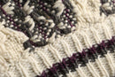 geometric pattern skipper knit