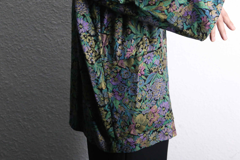 light mulch color rayon easy tailored jacket