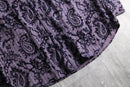 2000s paisley & stripe L/S shirt