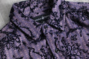 2000s paisley & stripe L/S shirt