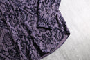 2000s paisley & stripe L/S shirt