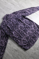 2000s paisley & stripe L/S shirt