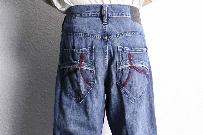 ”ROCAWEAR” good fade over size denim pants