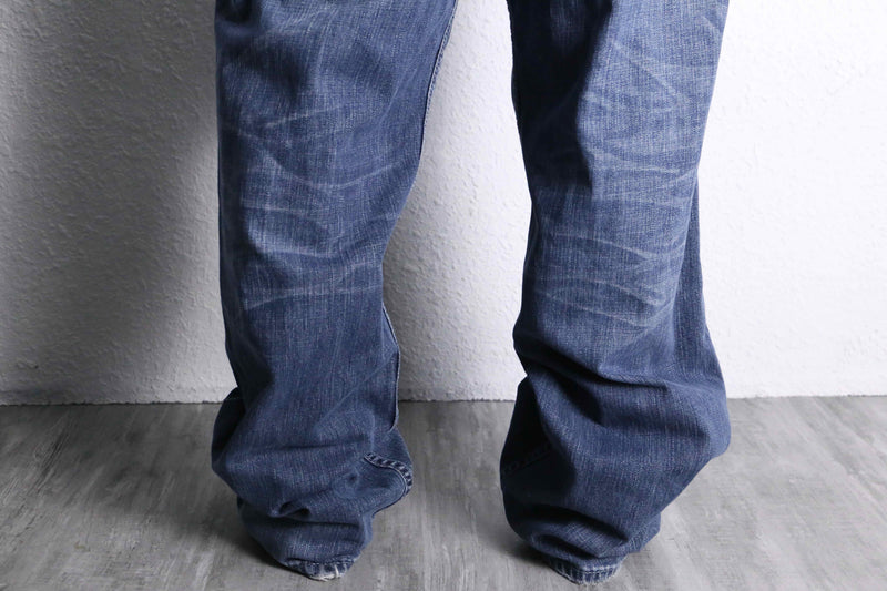 ”ROCAWEAR” good fade over size denim pants