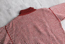 birdseye pattern turtle neck knit