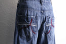 ”ROCAWEAR” good fade over size denim pants