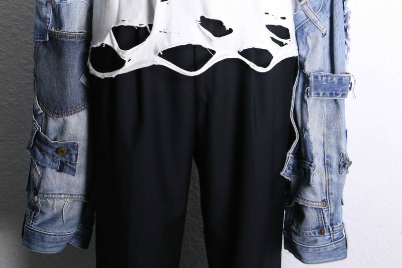 'Re:make'' arm destroy long Tee