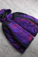 2000s "A BATHING APE" color camou pattern giant down jacket