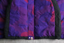 2000s "A BATHING APE" color camou pattern giant down jacket