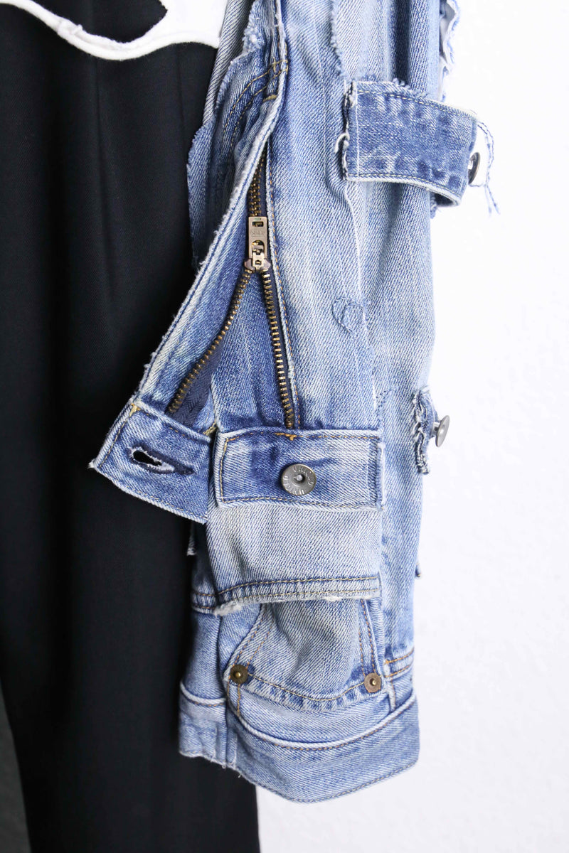 'Re:make'' arm destroy long Tee