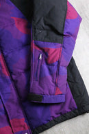 2000s "A BATHING APE" color camou pattern giant down jacket
