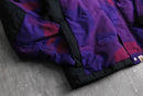 2000s "A BATHING APE" color camou pattern giant down jacket