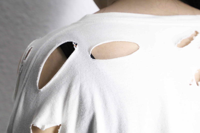 'Re:make'' arm destroy long Tee