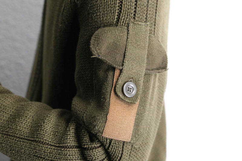 ”GAP” khaki color knit hoodie