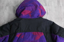 2000s "A BATHING APE" color camou pattern giant down jacket