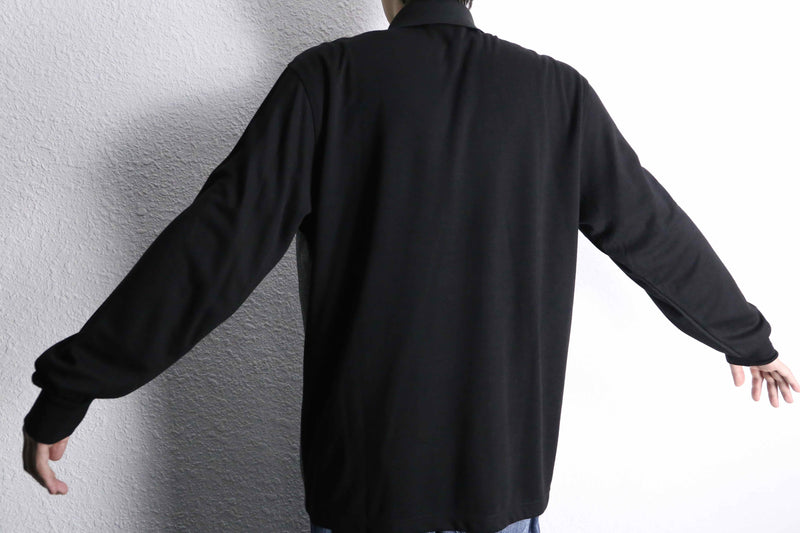 monotone front design polo shirt