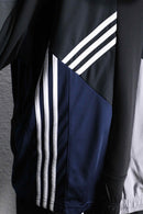 “Re:make” multi panel track hoodie