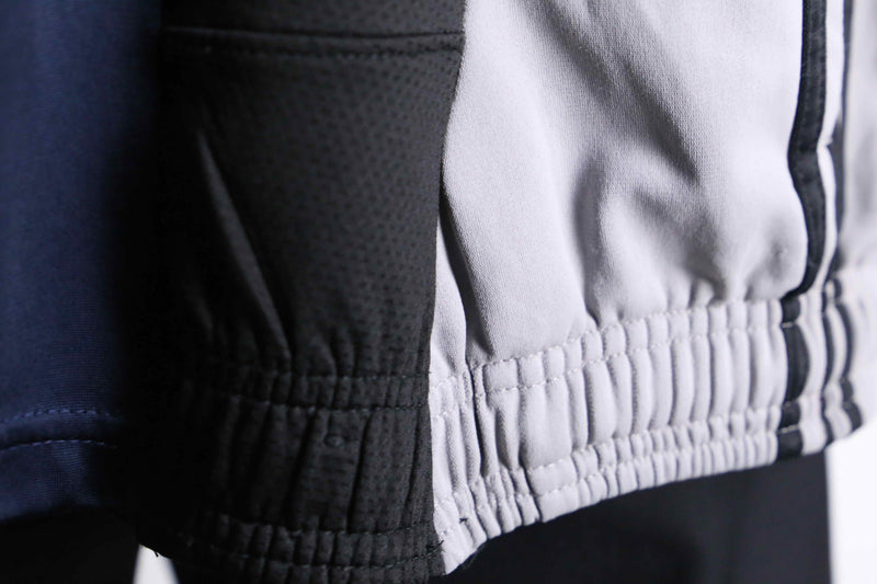 “Re:make” multi panel track hoodie