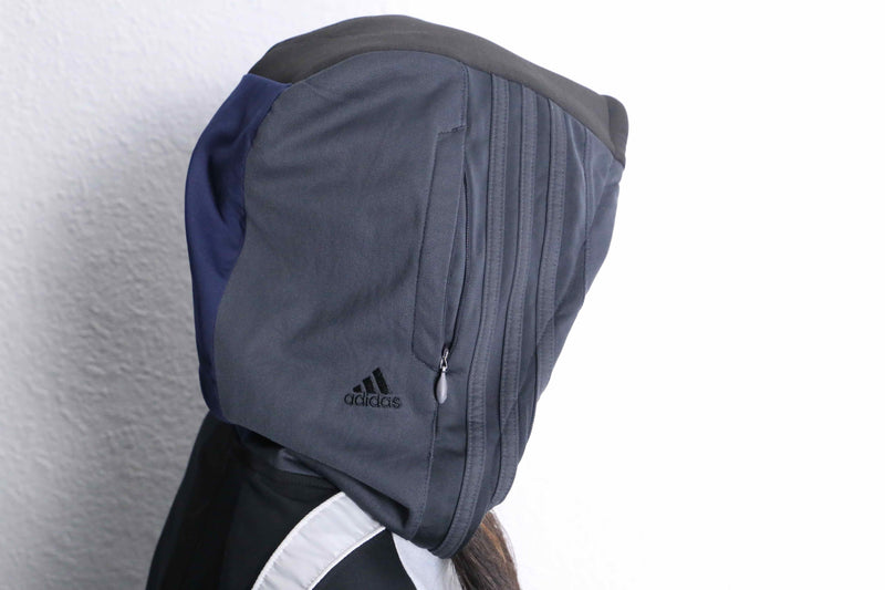 “Re:make” multi panel track hoodie
