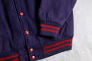 california angels quilted-lined varsity jacket