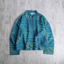 ”CHICO’S” silk 100% total pattern jacket