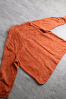 terracotta orange botanical L/S shirt