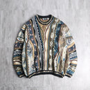 “TUNDRA”multi-pattern textured 3D knit