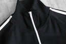 “FRED PERRY” black × white track jacket