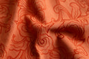 terracotta orange botanical L/S shirt