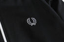 “FRED PERRY” black × white track jacket