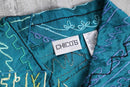 ”CHICO’S” silk 100% total pattern jacket