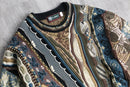 “TUNDRA”multi-pattern textured 3D knit
