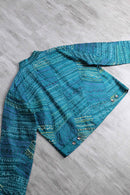 ”CHICO’S” silk 100% total pattern jacket