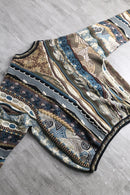 “TUNDRA”multi-pattern textured 3D knit