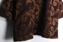 1990-00s arabesque pattern tapestry coat