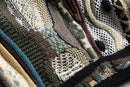 “TUNDRA”multi-pattern textured 3D knit