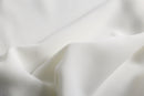 ivory contrast trim concealed placket shirt