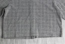grayish cotton short jacket