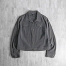 gray easy short tracker jacket