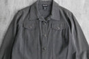 gray easy short tracker jacket