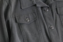 gray easy short tracker jacket
