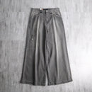 "stuka"wide carpenter pants