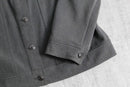 gray easy short tracker jacket