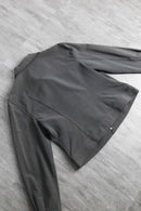 gray easy short tracker jacket