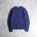 “CERRUTI” blue fine wool knit